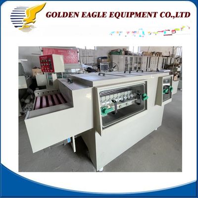Sistema de refrigeración PE tubo Águila dorada máquina de grabado a doble chorro GE-S650 CE CE